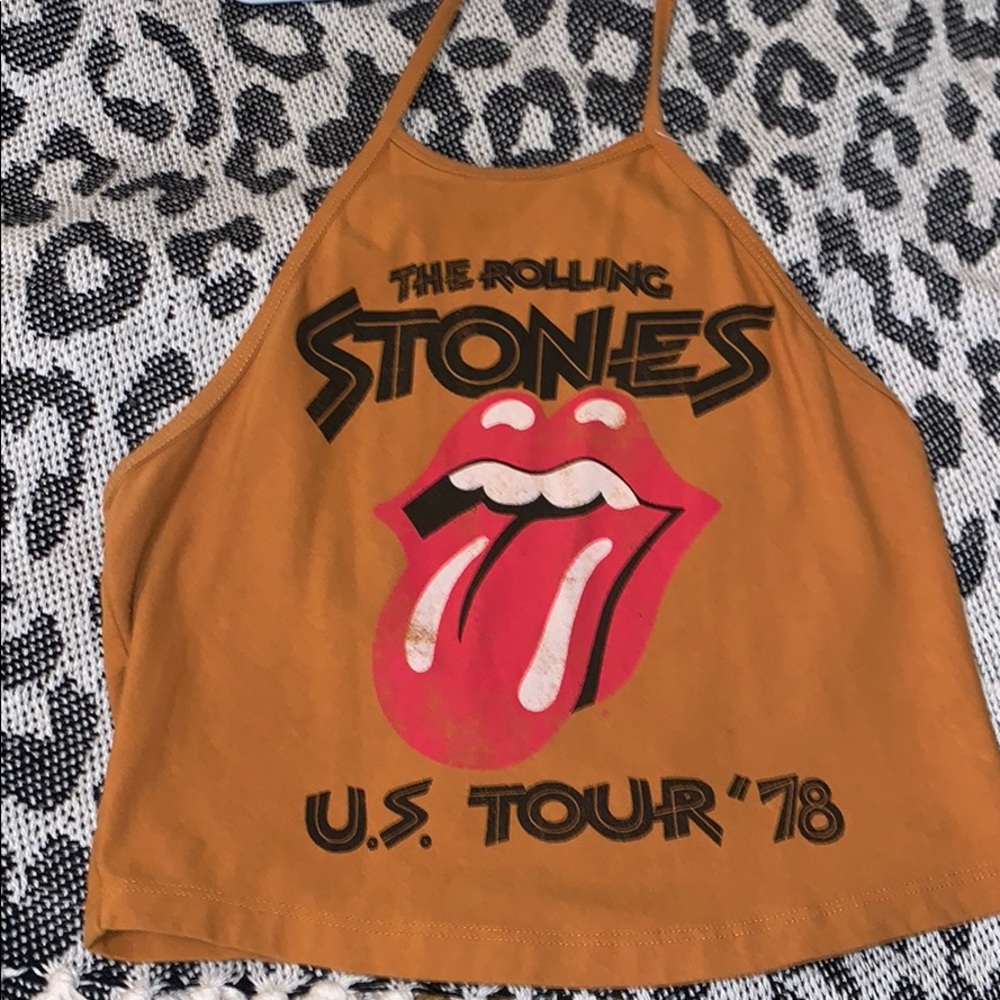 Rolling Stones halter top